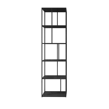 Modem & Contemporary Black Bookcase Etagere Metal Book Shelf