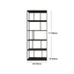 Modem & Contemporary Black Bookcase Etagere Metal Book Shelf