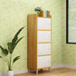 9.4 "W moderne houten boekenplank gesloten achterste plank boekenkast met deuren