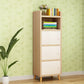 9.4 "W moderne houten boekenplank gesloten achterste plank boekenkast met deuren