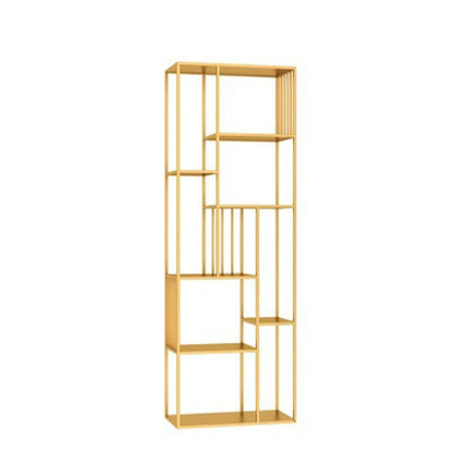 Libreria moderna in metallo etagere libreria a ripiana aperta in brunale-70,8 "h x 11,8" w