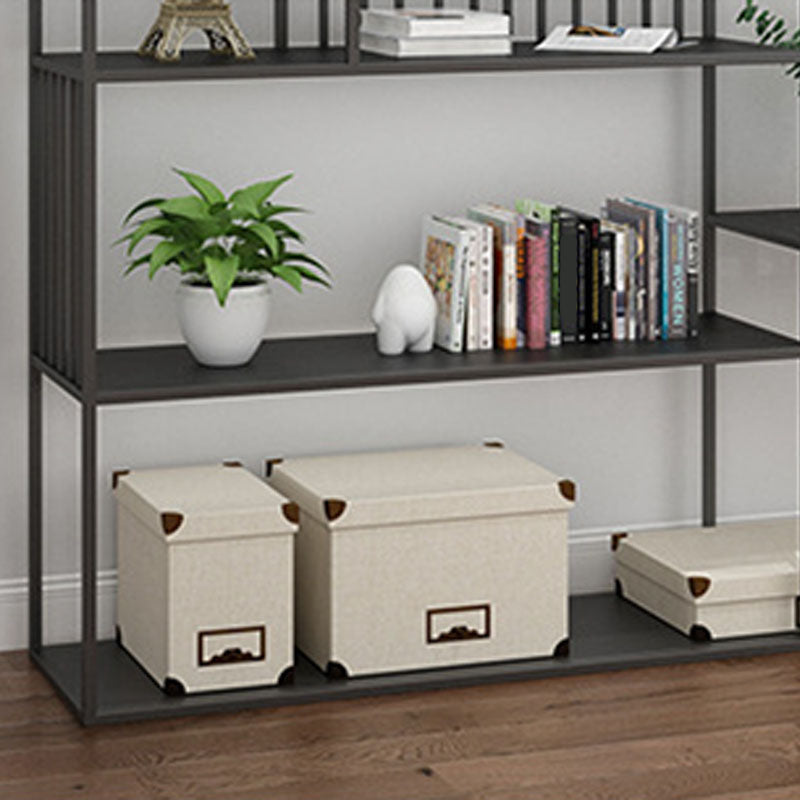 Libreria moderna in metallo etagere libreria a ripiana aperta in brunale-70,8 "h x 11,8" w