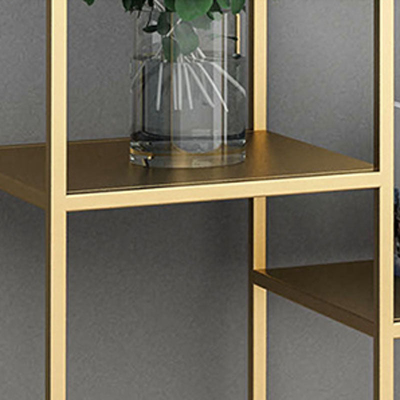 Libreria moderna in metallo etagere libreria a ripiana aperta in brunale-70,8 "h x 11,8" w