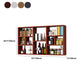 Contemporary Wooden Shelf Bookcase Wall Mounted Floating Bookcase