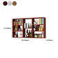 Contemporary Wooden Shelf Bookcase Wall Mounted Floating Bookcase