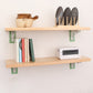 Natural Contemporary Floating Bookshelf Wall Mounted Wooden Shelf Clearhalo 'Bookcases' 'furn' 'furn_bookcases' 'Furniture' 'Office Furniture' 5742013