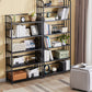 Standard Steel Bookshelf Modern Bookcase Storage and Display Shelves Clearhalo 'Bookcases' 'furn' 'furn_bookcases' 'Furniture' 'Office Furniture' 5742136