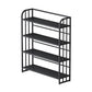 Standard Steel Bookshelf Modern Bookcase Storage and Display Shelves Clearhalo 'Bookcases' 'furn' 'furn_bookcases' 'Furniture' 'Office Furniture' 5742137