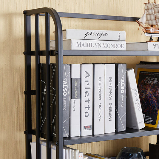 Standard Steel Bookshelf Modern Bookcase Storage and Display Shelves Clearhalo 'Bookcases' 'furn' 'furn_bookcases' 'Furniture' 'Office Furniture' 5742139