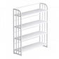 Standard Steel Bookshelf Modern Bookcase Storage and Display Shelves 47.2"L x 11"W x 46.5"H White Clearhalo 'Bookcases' 'furn' 'furn_bookcases' 'Furniture' 'Office Furniture' 5742153