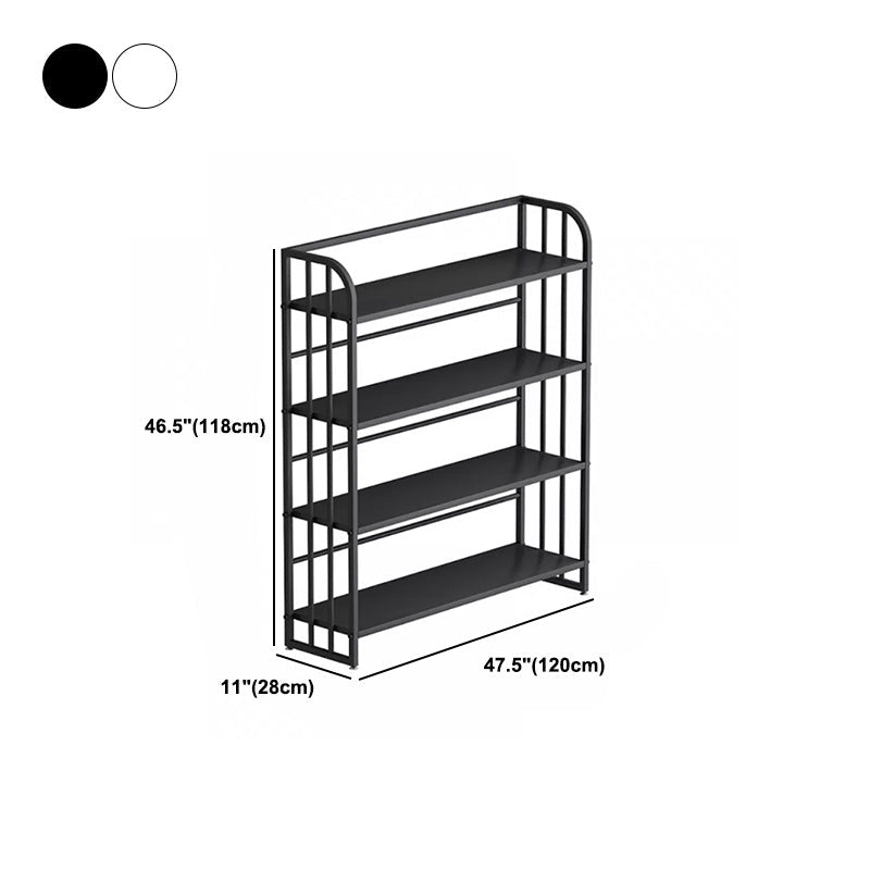 Standard Steel Bookshelf Modern Bookcase Storage and Display Shelves Clearhalo 'Bookcases' 'furn' 'furn_bookcases' 'Furniture' 'Office Furniture' 5742163