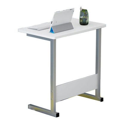 Contemporary Adjustable Writing Desk Rectangular Standing Desk Converter 19.7"L x 11.8"W x 23.2"H White Clearhalo 'furn' 'furn_office_desk' 'Furniture' 'Office Desks' 'Office Furniture' 'office_desk' 5742224