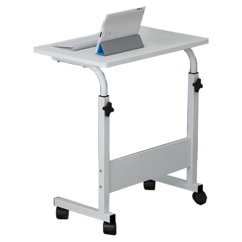 Contemporary Adjustable Writing Desk Rectangular Standing Desk Converter 24"L x 16"W x 28"H White Clearhalo 'furn' 'furn_office_desk' 'Furniture' 'Office Desks' 'Office Furniture' 'office_desk' 5742229
