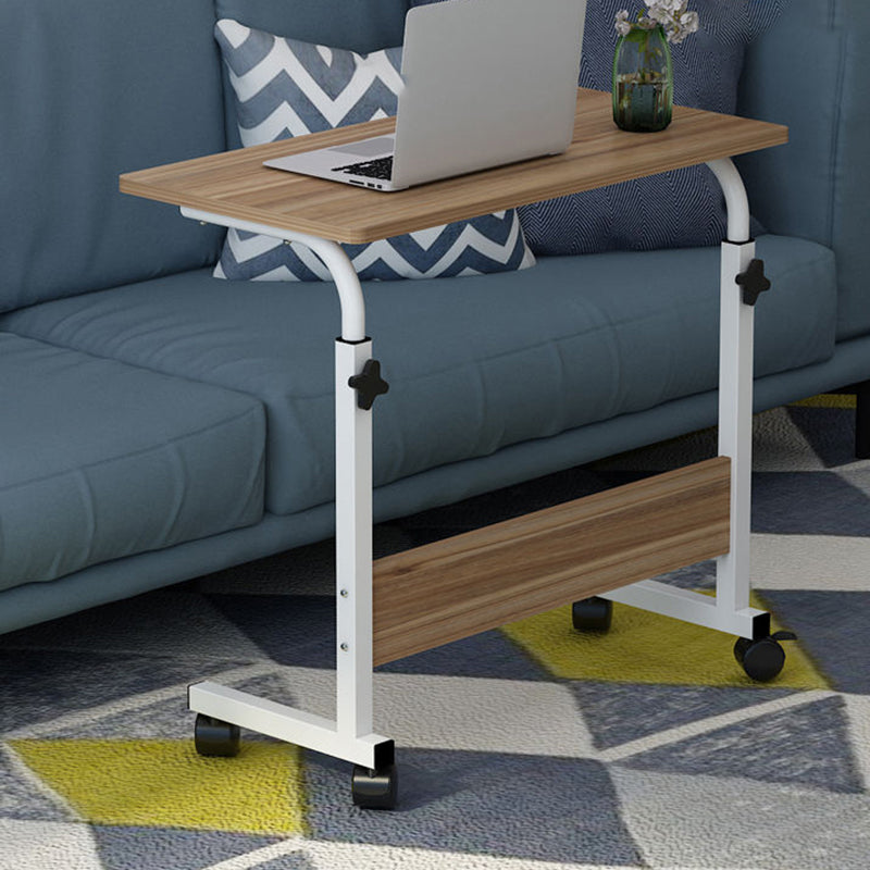 Contemporary Adjustable Writing Desk Rectangular Standing Desk Converter 31"L x 16"W x 28"H Nut-Brown Clearhalo 'furn' 'furn_office_desk' 'Furniture' 'Office Desks' 'Office Furniture' 'office_desk' 5742237