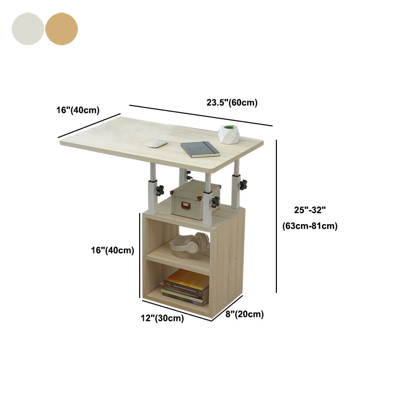 Contemporary Adjustable Writing Desk Rectangular Standing Desk Converter Clearhalo 'furn' 'furn_office_desk' 'Furniture' 'Office Desks' 'Office Furniture' 'office_desk' 5742239