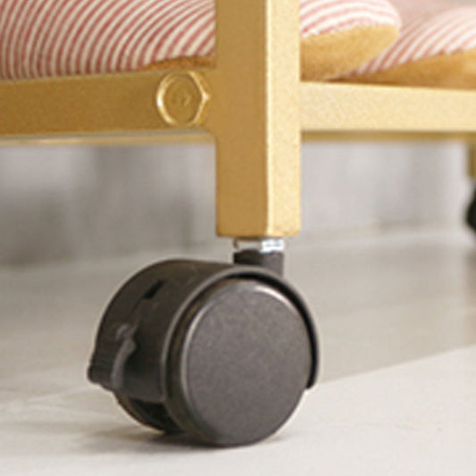 Moderne Metallbeatus -Rack -Eingangsbahnen mit Haken Lagerregalen Kleiderbleiderung