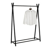 Industrial Metal Hall Stand Entry Hall Tree with Cross Shape Clearhalo 'Entry & Mudroom Furniture' 'furn' 'furn_hall_tree_coat_racks' 'Furniture' 'Hall Trees & Coat Racks' 'hall_tree_coat_racks' 5742438