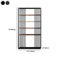 Contemporary Metal and Wooden Shelf Open Shelf Bookcase with Shelves Clearhalo 'Bookcases' 'furn' 'furn_bookcases' 'Furniture' 'Office Furniture' 5742463