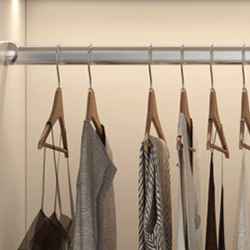 Kleiderschrank zeitgenössischer Stil weiße Farbe Holzgarderobe Schrank für Zuhause