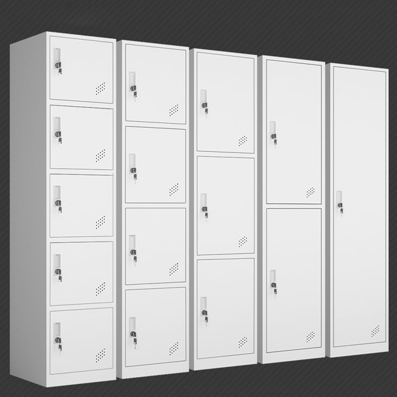 Scharnierende garderobe armoire eigentijdse metalen opbergkast voor thuis