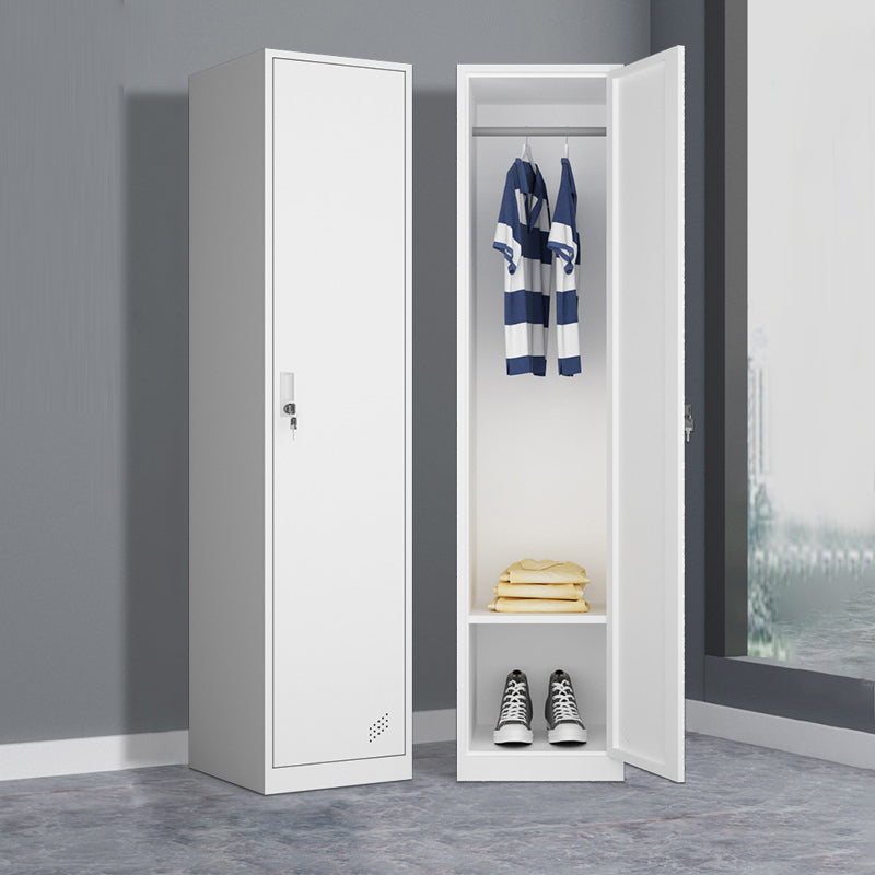 Scharnierende garderobe armoire eigentijdse metalen opbergkast voor thuis