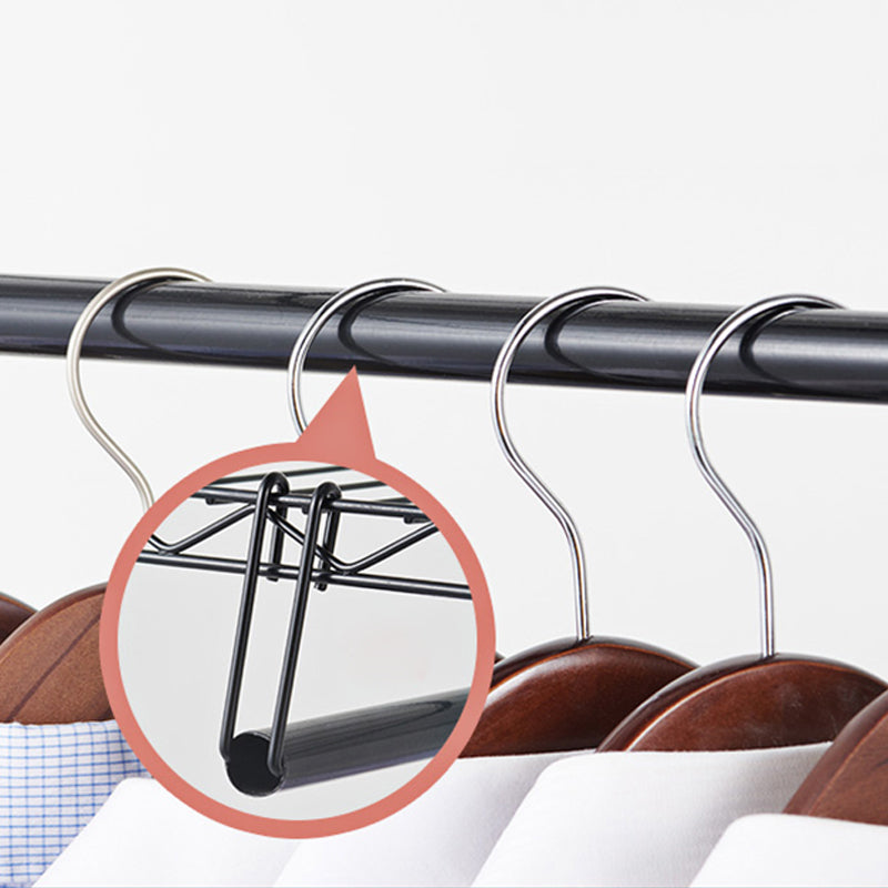 Hedendaagse stijl garderobe metaal verstelbare planken garderobe kast