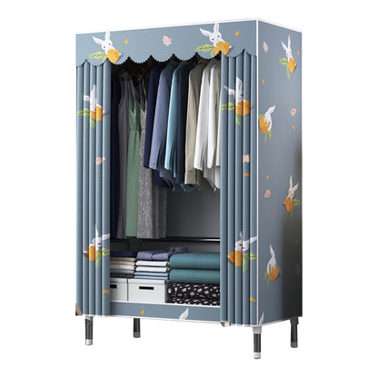Hedendaagse stijl Garderobe Metal 1-deurs Garderobe Closet voor thuis