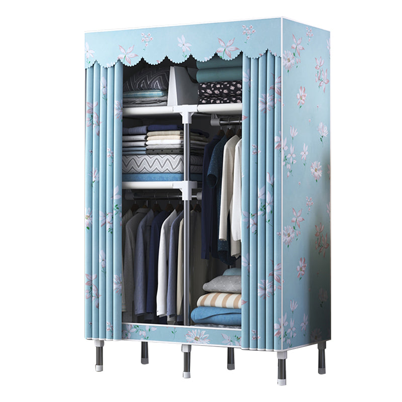 Hedendaagse stijl Garderobe Metal 1-deurs Garderobe Closet voor thuis