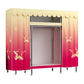 Modern Style Wardrobe Metal 1-Door Wardrobe Closet for Bedroom