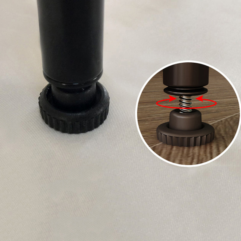 Modern Style Non-Hanging Armoire 4-Shelf Metal Wardrobe Closet