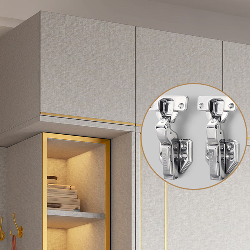 Armario de madera de estilo moderno Color blanco de madera suave armario de cajón cerrado