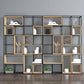 Modern Office Open Shelf Natural 11.81" W Engineered Wood Bookshelf Clearhalo 'Bookcases' 'furn' 'furn_bookcases' 'Furniture' 'Office Furniture' 5743098