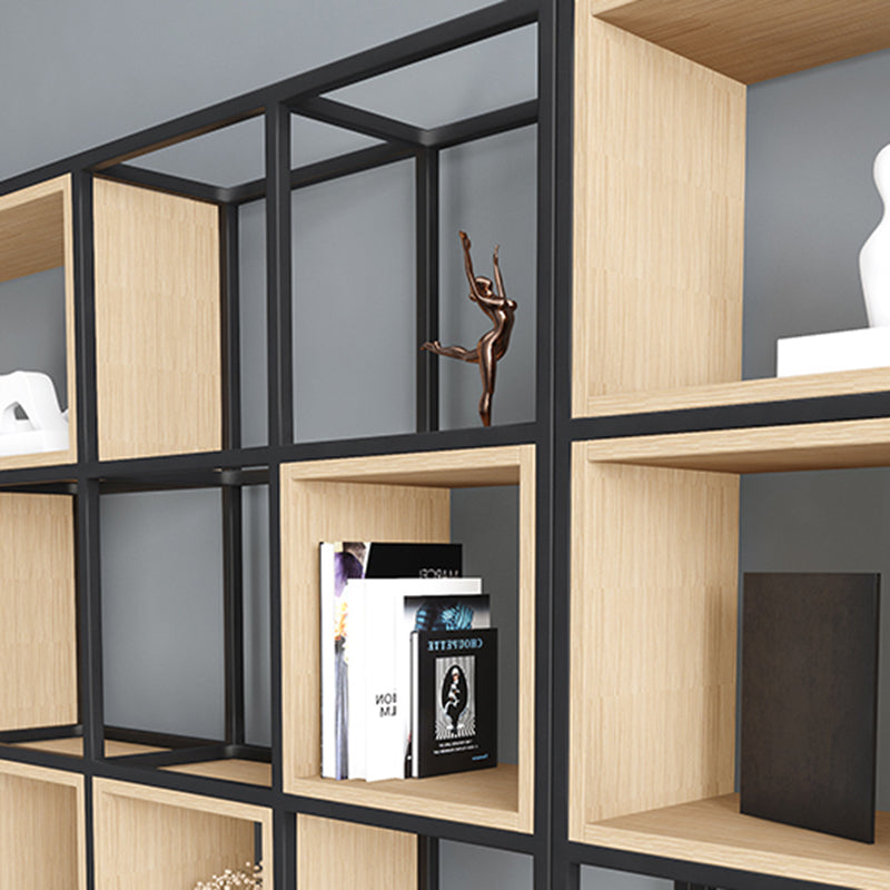 Modern Office Open Shelf Natural 11.81" W Engineered Wood Bookshelf Clearhalo 'Bookcases' 'furn' 'furn_bookcases' 'Furniture' 'Office Furniture' 5743107