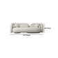 Modern Simple Wool Sofa 2/3-Seater Sloped Arm Sofa with Pillows