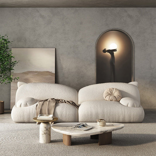 White verzonken ARM SOFA HEDENDAAG STANDAARD BAND VOOR LIDE ROOM, APPARTEMENT