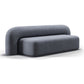 Modern Minimalist Velvet Sofa 2/3-Seater Armless Living Room Sofa Grey Clearhalo 'furn' 'furn_sofas' 'Furniture' 'Living Room Furniture' 'Sofa' 'sofas' 5743689