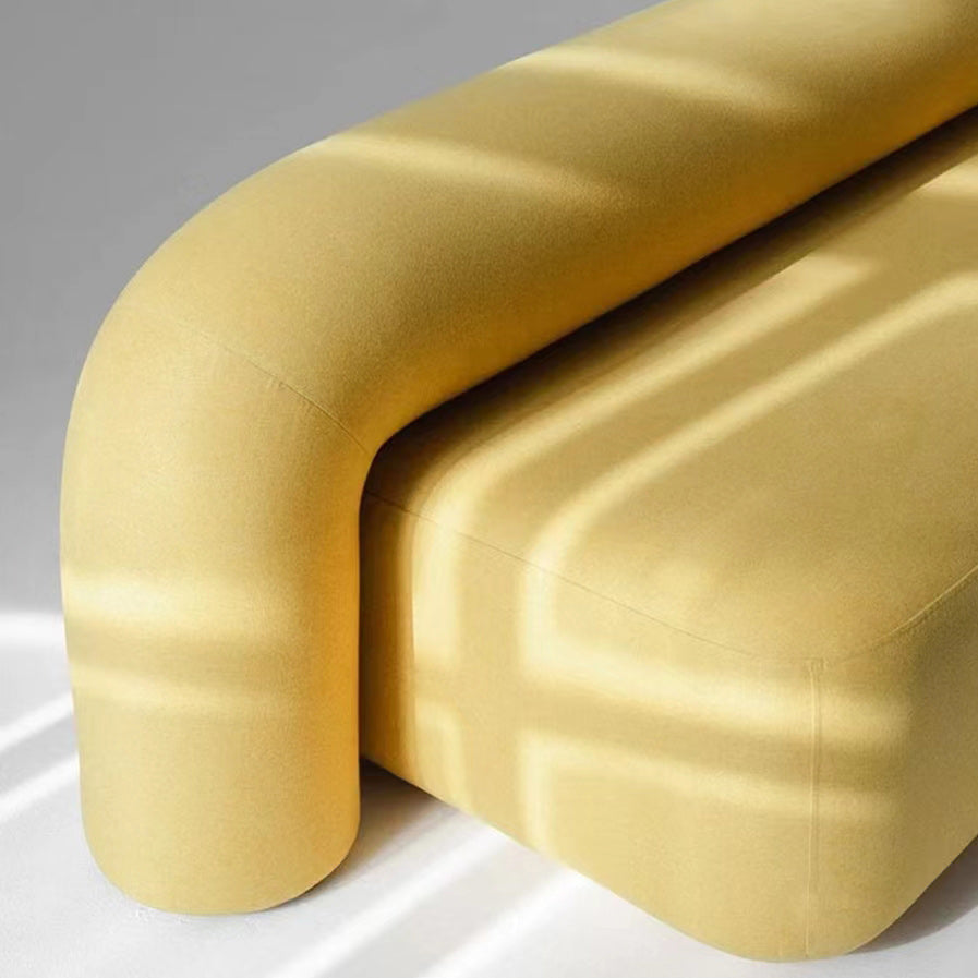 Modern Minimalist Velvet Sofa 2/3-Seater Armless Living Room Sofa Clearhalo 'furn' 'furn_sofas' 'Furniture' 'Living Room Furniture' 'Sofa' 'sofas' 5743690