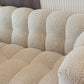 White Tuxedo Arm Sofa 39.37" Wide Contemporary Sofa for Living Room