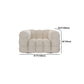 White Tuxedo Arm Sofa 39.37" Wide Contemporary Sofa for Living Room