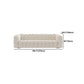 White Tuxedo Arm Sofa 39.37" Wide Contemporary Sofa for Living Room