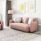 Contemporary Square Arm Sofa 28.74" Wide Standard Sofa for Living Room
