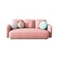 Contemporary Square Arm Sofa 28.74" Wide Standard Sofa for Living Room