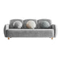 Contemporary Square Arm Sofa 28.74" Wide Standard Sofa for Living Room