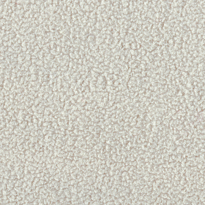 Divano curvo semplice moderno 29.53 "divano in lana inclinata H in bianco