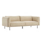 Modern Faux Leather Cushions Sofa Loose Back Tuxedo Arm Living Room Seating Clearhalo 'furn' 'furn_sofas' 'Furniture' 'Living Room Furniture' 'Sofa' 'sofas' 5743937