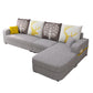 Contemporary 4-Seater Sofa with Storage Recessed Arm for Apartment