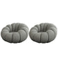 Contemporary Swivel Armless Cushion Back Living Room Parsons Chair