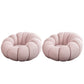 Contemporary Swivel Armless Cushion Back Living Room Parsons Chair