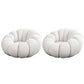 Contemporary Swivel Armless Cushion Back Living Room Parsons Chair