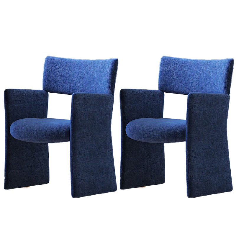 Mid-Century Modern Sled Arm Chair Fixed Back Accent Armchair for Living Room